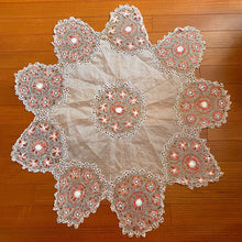 画像をギャラリービューアに読み込む, 星型オーガンジーテーブルクロス