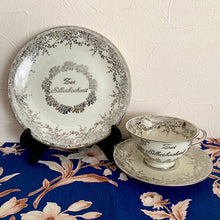 画像をギャラリービューアに読み込む, 銀婚式ティーカップトリオ