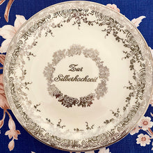 画像をギャラリービューアに読み込む, 銀婚式ティーカップトリオ