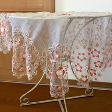 画像をギャラリービューアに読み込む, 星型オーガンジーテーブルクロス