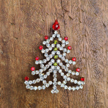 画像をギャラリービューアに読み込む, クリスマスツリーブローチ