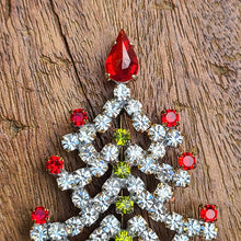 画像をギャラリービューアに読み込む, クリスマスツリーブローチ