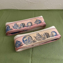 画像をギャラリービューアに読み込む, ピンク系の棚縁飾り(紙製・2個)【アウトレット】