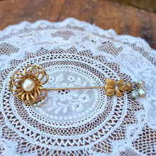 画像をギャラリービューアに読み込む, ミリアム・ハスケルピンブローチ【送料無料】