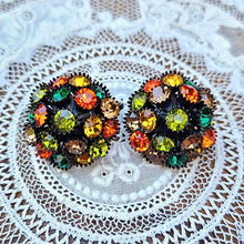 画像をギャラリービューアに読み込む, ラインストーンドームイヤリング