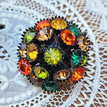 画像をギャラリービューアに読み込む, ラインストーンドームイヤリング