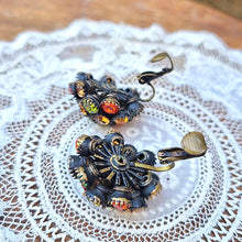 画像をギャラリービューアに読み込む, ラインストーンドームイヤリング