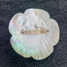 画像をギャラリービューアに読み込む, マザーオブパールブローチ