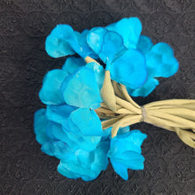 画像をギャラリービューアに読み込む, ライトブルー布花コサージュ