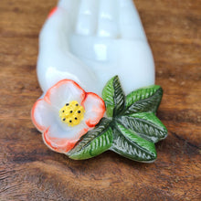 画像をギャラリービューアに読み込む, ハンド型ミルクガラス皿