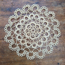 画像をギャラリービューアに読み込む, タティングレースドイリー