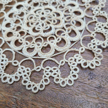 画像をギャラリービューアに読み込む, タティングレースドイリー