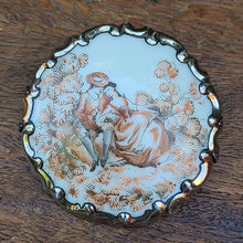 画像をギャラリービューアに読み込む, ローゼンタール ヴィクトリアン ブローチ ヴィンテージ アンティーク 磁器