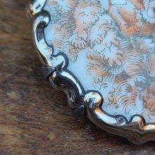 画像をギャラリービューアに読み込む, ローゼンタール ヴィクトリアン磁器ブローチ