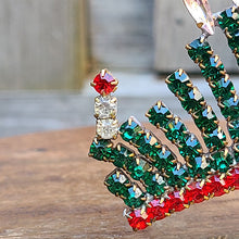 画像をギャラリービューアに読み込む, ラインストーンクリスマスツリー(B)