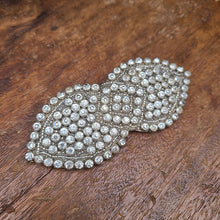 画像をギャラリービューアに読み込む, リボン型ラインストーンブローチ