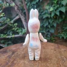 画像をギャラリービューアに読み込む, イースターバニービスクドール (ピンク×ブルーA)