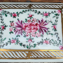 画像をギャラリービューアに読み込む, 花模様トリンケットボックス【送料無料】