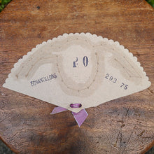 画像をギャラリービューアに読み込む, 扇型ビーズサンプラー(貴婦人)