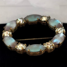 画像をギャラリービューアに読み込む, サフィレットブローチ(リース型)【送料無料】