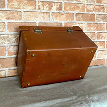 画像をギャラリービューアに読み込む, 革張り小型ケース【送料無料】