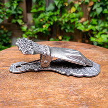 画像をギャラリービューアに読み込む, メタルハンドクリップ