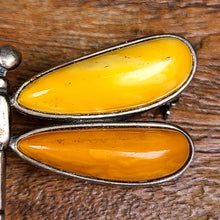 画像をギャラリービューアに読み込む, アンバードラゴンフライブローチ