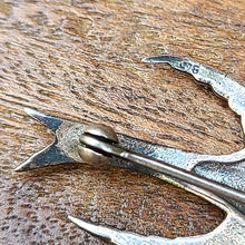 画像をギャラリービューアに読み込む, シルバーマルカジェットツバメブローチ