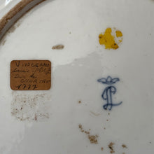 画像をギャラリービューアに読み込む, 青い小枝柄(ブランディーユ)皿【送料無料】