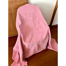 画像をギャラリービューアに読み込む, 赤白チェックテーブルクロス【送料無料】
