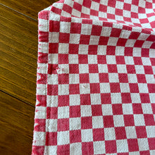 画像をギャラリービューアに読み込む, 赤白チェックテーブルクロス【送料無料】