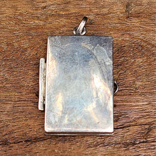 画像をギャラリービューアに読み込む, シルバーピルボックスペンダントヘッド【送料無料】