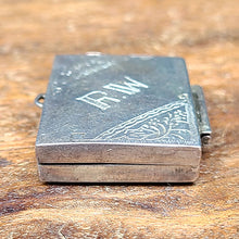 画像をギャラリービューアに読み込む, シルバーピルボックスペンダントヘッド【送料無料】