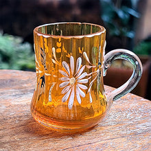 画像をギャラリービューアに読み込む, オレンジ色リキュールグラス