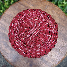 画像をギャラリービューアに読み込む, 赤い籐かご