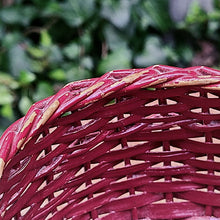 画像をギャラリービューアに読み込む, 赤い籐かご