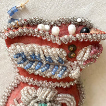 画像をギャラリービューアに読み込む, ビーズブーツピンクッション