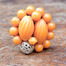 画像をギャラリービューアに読み込む, オレンジイヤリング