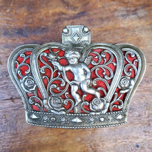 画像をギャラリービューアに読み込む, クラウン型天使ジュエリーボックス【送料無料】