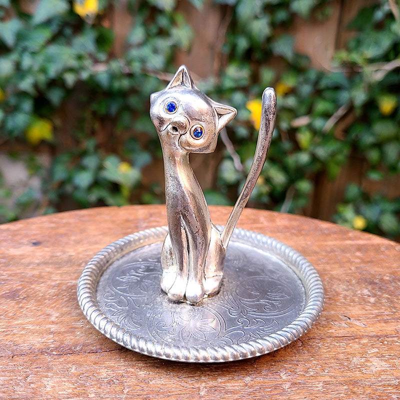 キャット リングホルダー 猫 イギリス | アンティーク・ヴィンテージ