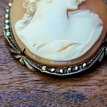 画像をギャラリービューアに読み込む, カメオペンダントブローチ【送料無料】