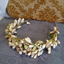 画像をギャラリービューアに読み込む, ワックスフラワー花冠