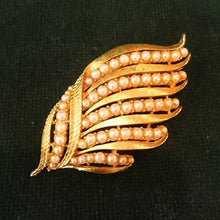 画像をギャラリービューアに読み込む, パール金ブローチ