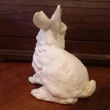 画像をギャラリービューアに読み込む, 白ウサギ陶器置物