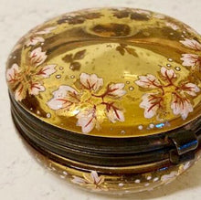 画像をギャラリービューアに読み込む, エナメル金彩トリンケットボックス
