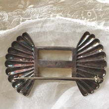 画像をギャラリービューアに読み込む, スターリングリボンブローチ
