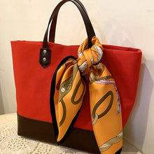画像をギャラリービューアに読み込む, オリジナル赤トートバッグ