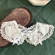 画像をギャラリービューアに読み込む, カットワークレース襟