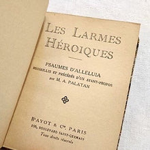 画像をギャラリービューアに読み込む, 布表紙の小さな本(黒ペイズリー)