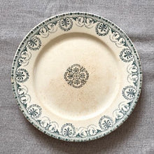 画像をギャラリービューアに読み込む, ショワジー緑花模様プレート②